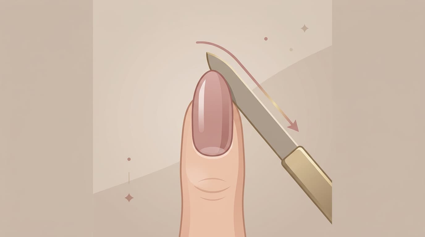 爪の正しい切り方とやすりの使い方｜割れにくい形の作り方